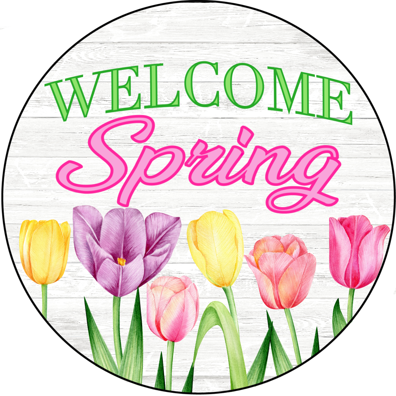 Welcome Spring Signs